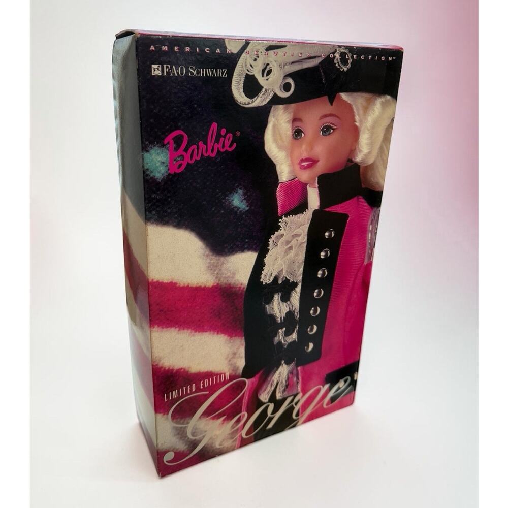 Barbie American Beauties George Washington Limited/Collector Doll 11.5in 1996